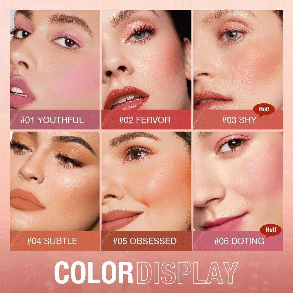 All-in-one beauty magic! O.TWO.O 3-in-1 Lipstick Blush Stick – Eyes, Cheeks, Lips – Waterproof & Buildable!