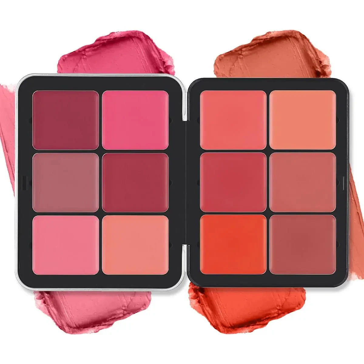 Glow with every swipe! ✨ 16-Color Creamy Blush Palette – Matte, Long-Lasting, All-in-One Beauty!