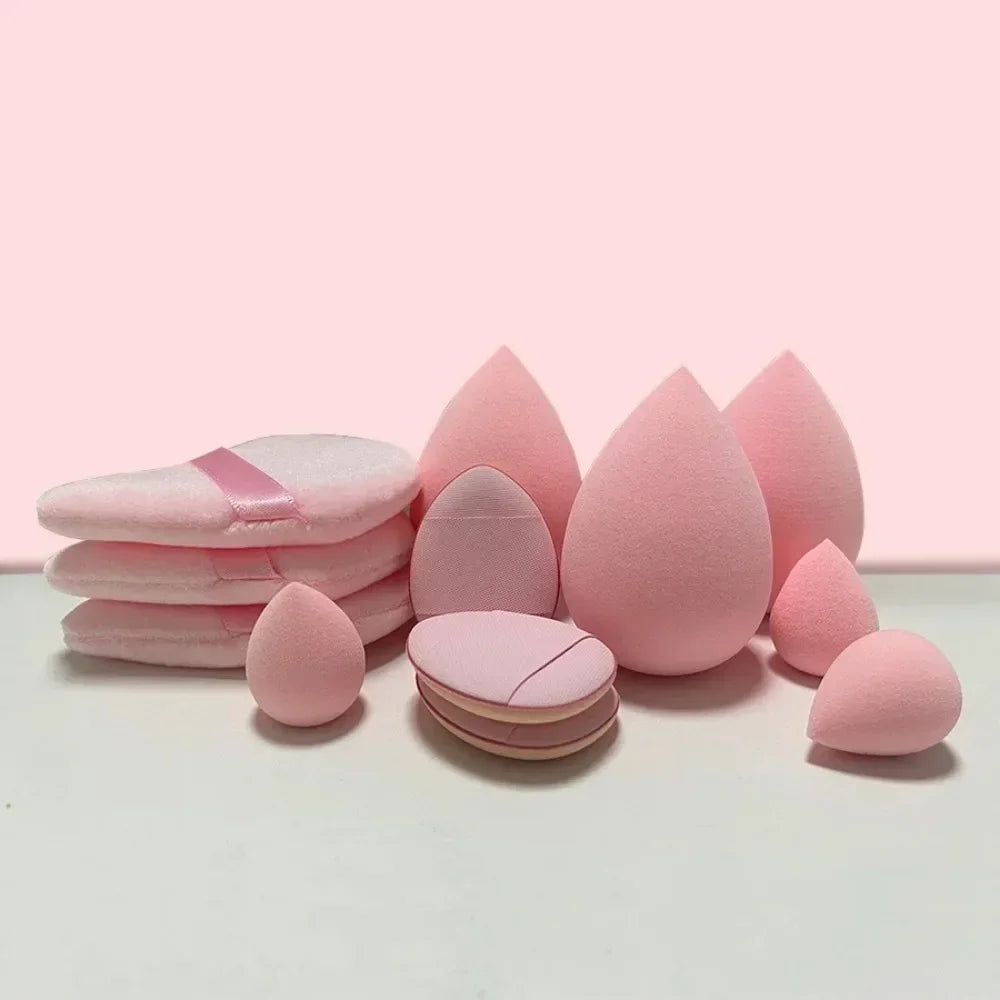 Floreaa Velvet Touch β 12-Piece Puff & Blend Set